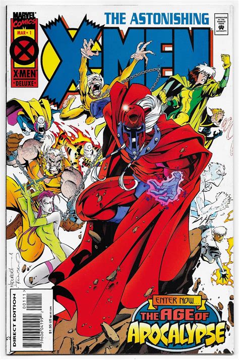 Astonishing X Men 1 Age Of Apocalypse Marvel 1995 Vf In 2020