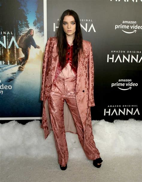 Esme Creed Miles Attends Amazon Studios Hanna Premiere At The Whitby