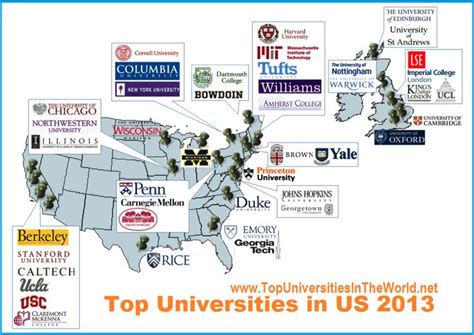 Top Universities In Usa 2012 2013 World University Rankings Usa