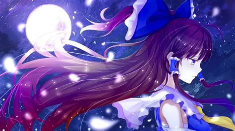 1080p Anime Girls Purple Wallpapers Wallpaper Cave 766