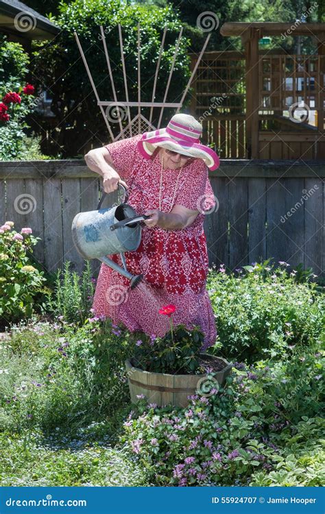 Granny In Garden Naked Telegraph