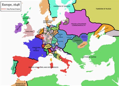 Modern Day Europe Map