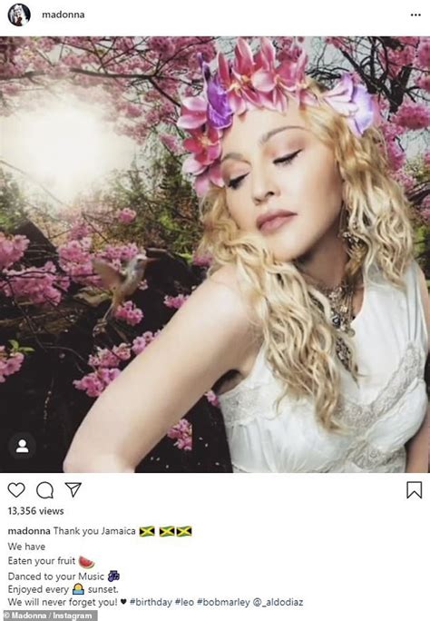 Madonna Thanks Jamaica For Making Her 62nd Birthday A Memorable One