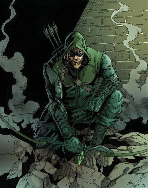 Green Arrow By Phil Cho Comic Book Characters Comic Book Heroes Comic