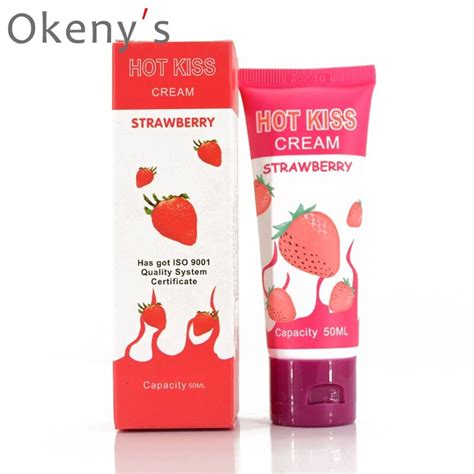 50ml Strawberry Flavored Edible Lubricant For Sex Oral Water Base