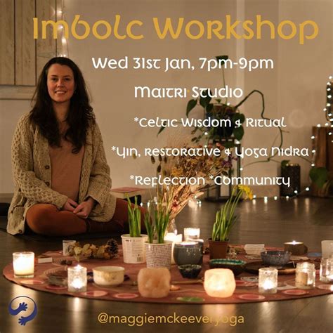Imbolc Workshop Maitri Studio Belfast January 31 2024