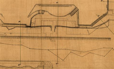 Fort Sumter South Carolina 1865 Blueprint Battle Archives