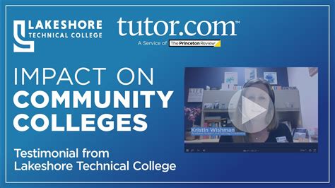 Impact On Community Colleges Testimonial From Kristin Wishman