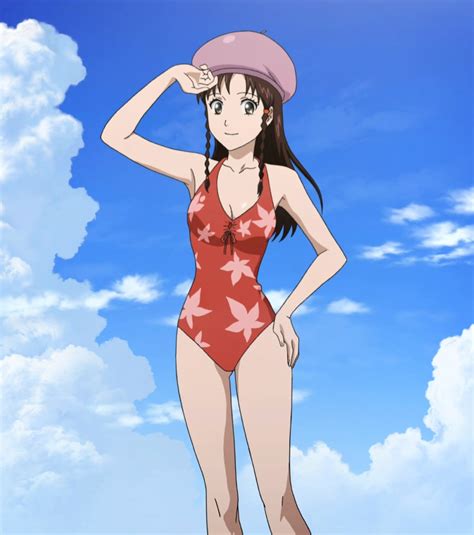 Saotome Roman Sket Dance Highres Screencap Stitched Third Party Edit Hat Swimsuit Image