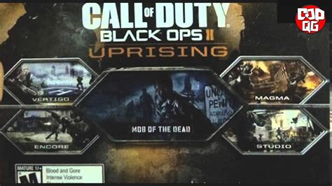 Black Ops 2 Dlc 2 Uprising Mob Of The Dead Zombie Théorie Bo2 Map