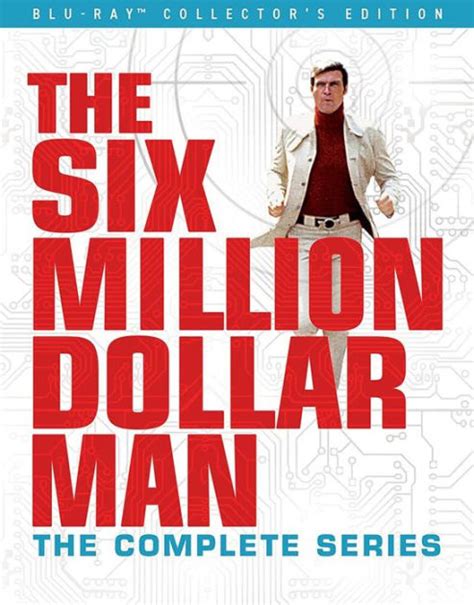 The Six Million Dollar Man The Complete Series Blu Ray By Six Million Dollar Man Complete