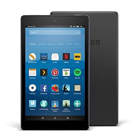Black, white, plum and you can also get the fire hd 8 plus, which features 3gb of ram. Fire HD 8 Tablet, 8" HD Display, 32 GB, Black — Deals from ...