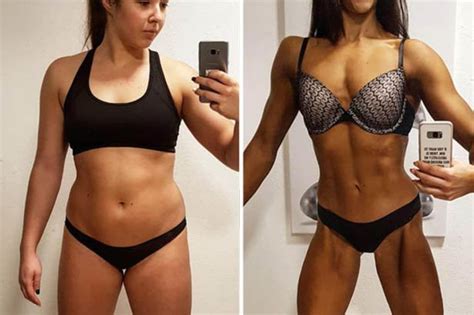Woman Sheds 2st And Gets Seriously Ripped In Four Months This Is How She Did It Daily Star