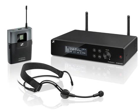 Sennheiser Wireless Headset System With Me 3 Headset Mic Bodypk Transmitter And True Diversity