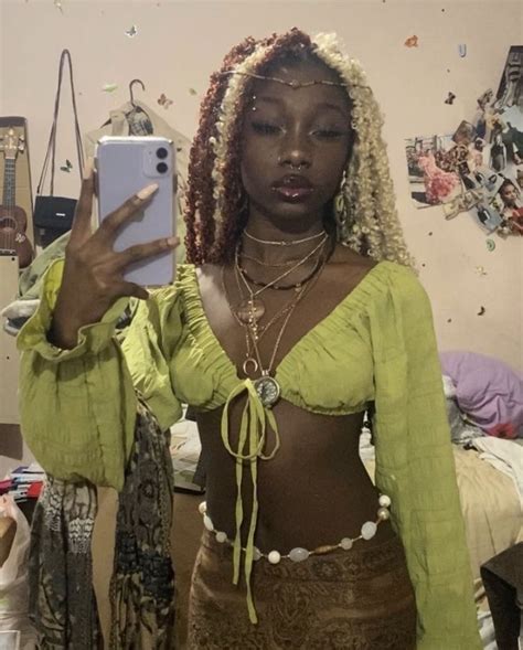 Hippie Fashion In 2022 Earthy Outfits Earthy Black Girl Aesthetic