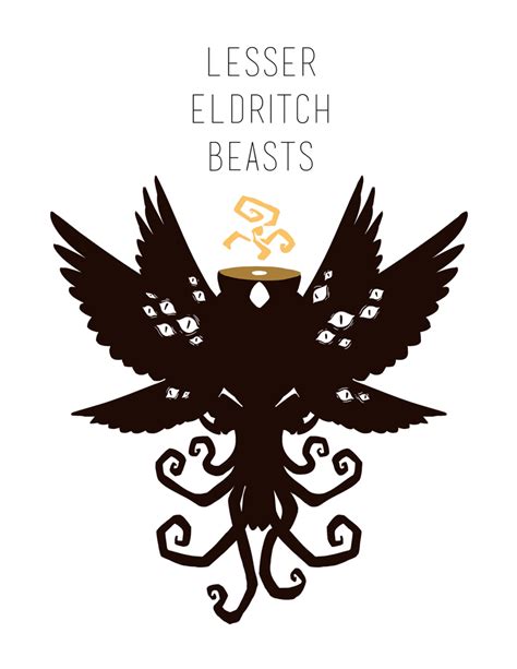 Lesser Eldritch Beasts Volume 1 Alienfirst S Ko Fi Shop Ko Fi