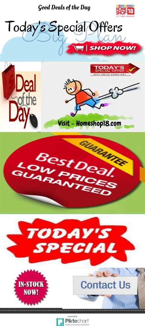 Todays Special Offer By Homeshop18 Massive Deals Of The Day With