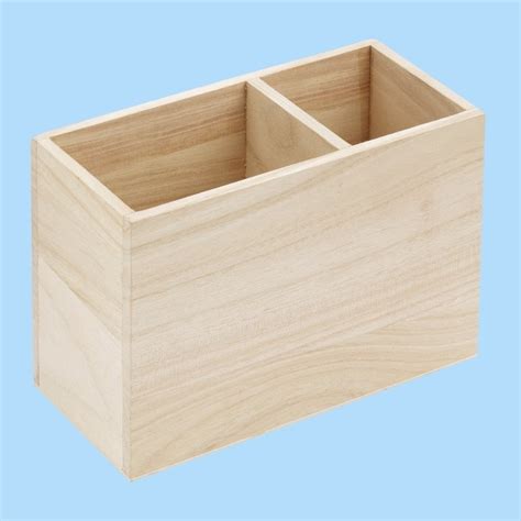 Holz Stiftebox 16 X 8 X 11 Cm Siftehalter