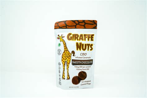 Giraffe Nuts Chocolate 150 Mg — Greenbelt Botanicals
