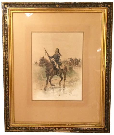 French painting, like france itself, took time to develop. Edouard Detaille French Army Painting Soldier On Horse | Modernism