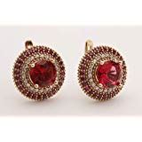 Amazon Com Turkish Handmade Jewelry Oval Shape Pink Ruby And Round Cut