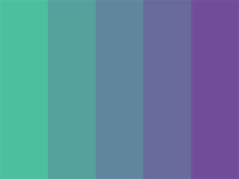 Teal To Purple By Sinjo Purple Color Palettes Teal Colors Colour
