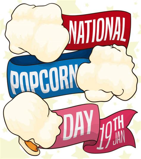 National Popcorn Day Illustrations, Royalty-Free Vector Graphics & Clip