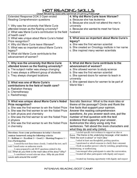 Printable Reading Fluency Passages 7th Grade Reading Sage K 12reading