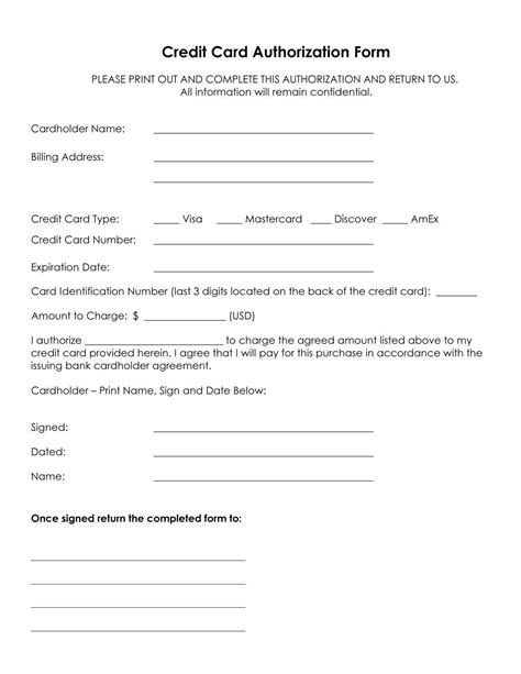 If you have a signed document from the cardholder that gives you permission to charge their card download our templates to get started. Authorization For Credit Card Use - Free Forms Download!!