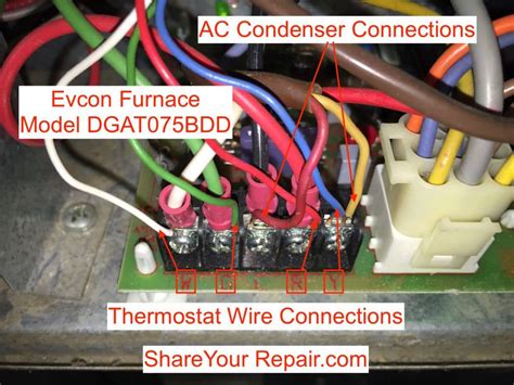 thermostat wiring troubleshooting share repair