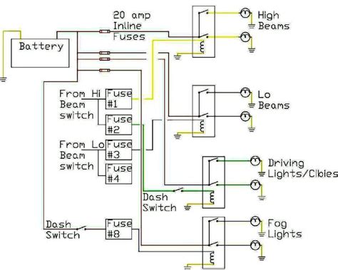 4 Headlight Relay Wiring Diagram Circuit Diagram