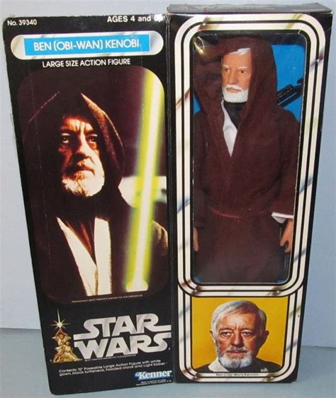 Kenner 1977 Ben Obi Wan Kenobi Large Action Figure Vintage Star Wars