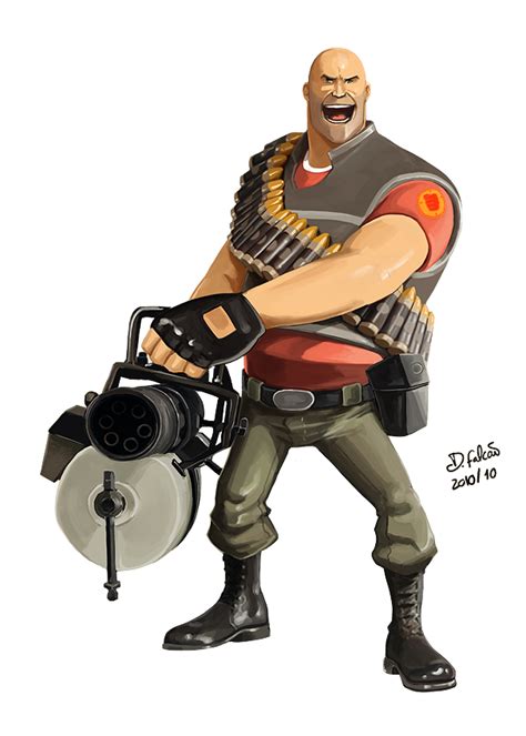 Heavy Team Fortress 2 By Psamophis On Deviantart Gaming Gamer Tf2
