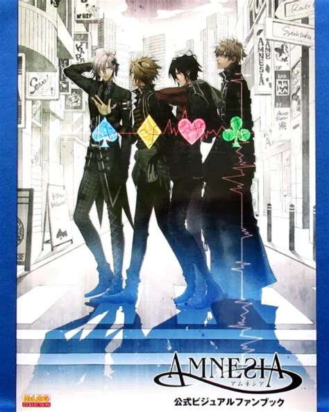 Amnesia Official Visual Fan Book Japanese Anime Illustrations Book