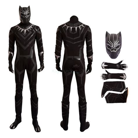 Black Panther Cosplay Costume Deluxe Outfit