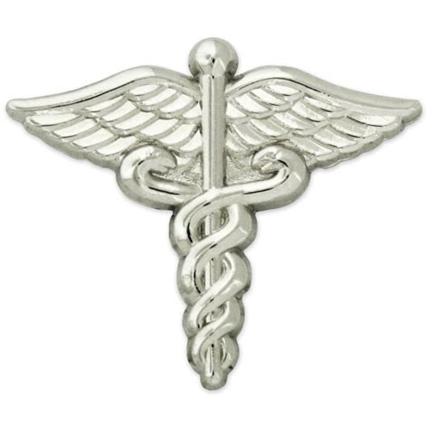 Prestige Medical Emblem Pin Caduceus Health And Personal Care
