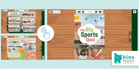 Level 5a Reading Scheme Book The Big Sports Quiz Twinkl