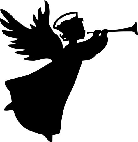 Free Angel Silhouette Download Free Angel Silhouette Png Images Free Cliparts On Clipart Library