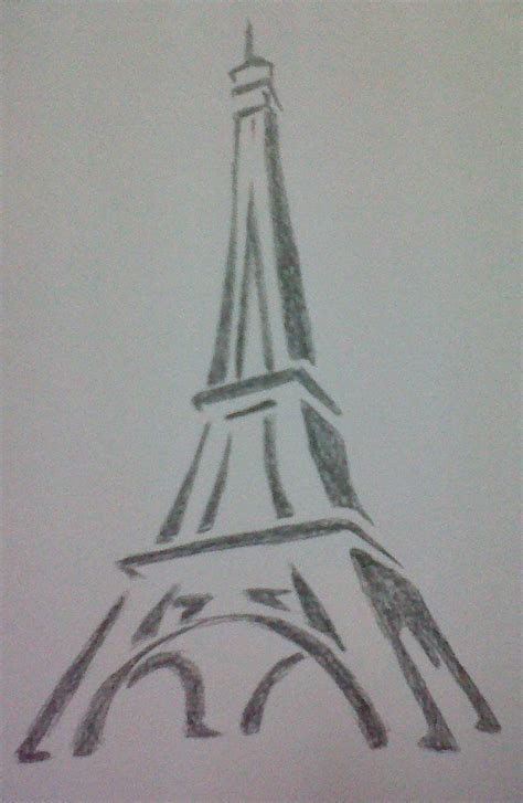 The eiffel tower drawn in pen album on imgur. Eiffel Tower Drawing by mido0oafellay on DeviantArt