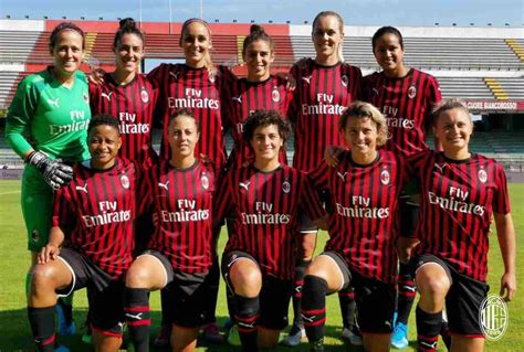 Today's trip was a very useful one: Serie A femminile, Milan-Orobica 4-1: poker delle rossonere