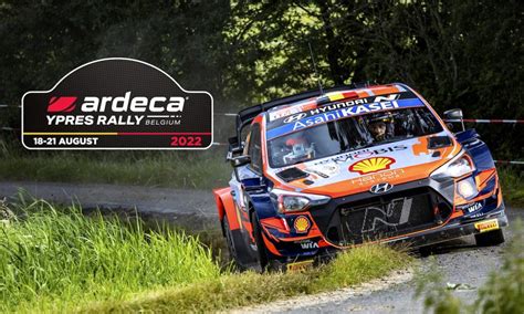 Wrc Ypres Rally 2022 PrÉsentation Programme EngagÉs Auto Mag