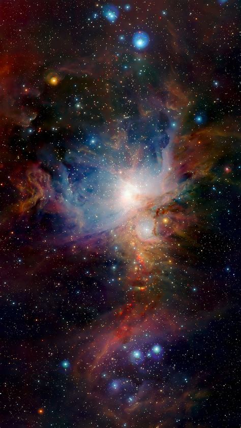 Orion Nebula In Infrared 4k Wallpapers Hd Wallpapers Id 24934