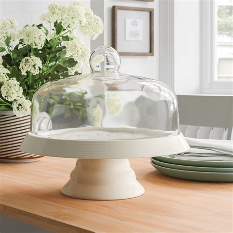 Marble Cake Stand With Dome Cake Ideas Aesthetic