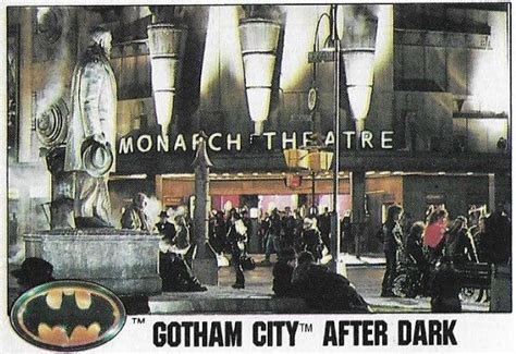 Batman Gotham City After Dark Topps 13 Movie Trading Card 1989