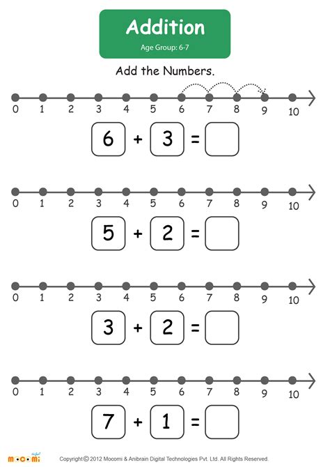 If you want the answers, either bookmark the worksheet or print the. Addition Worksheet - Math for Kids | Mocomi