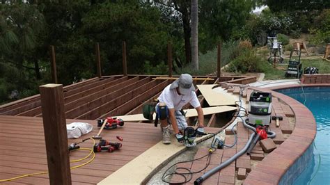 Bending Redwood 2x8 For Deck Decks And Fencing Contractor Talk