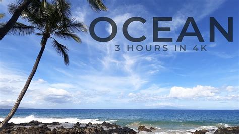 Ocean Sounds And Relaxation Beautiful 4k Ambient Video Screensaver