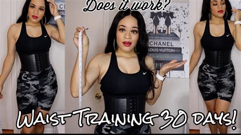 Waist Training For 30 Days Does It Work Youtube