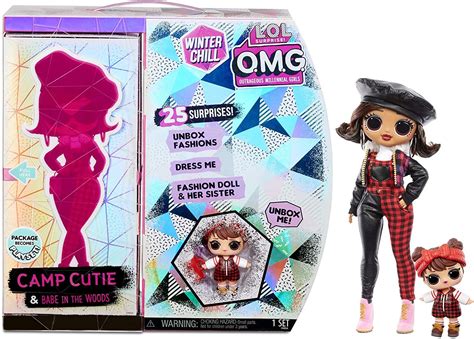 Lol Surprise Omg Winter Chill Camp Cutie Fashion Doll And Babe In The