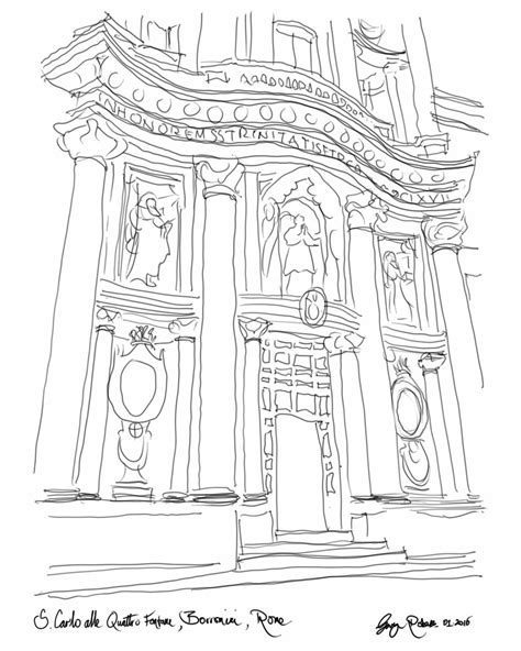 Baroque Architecture Sketch At Explore Collection